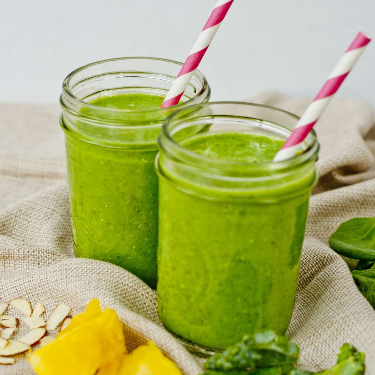 Smoothie con spinaci e banane