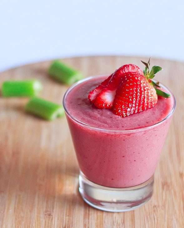 Smoothie fragola e sedano