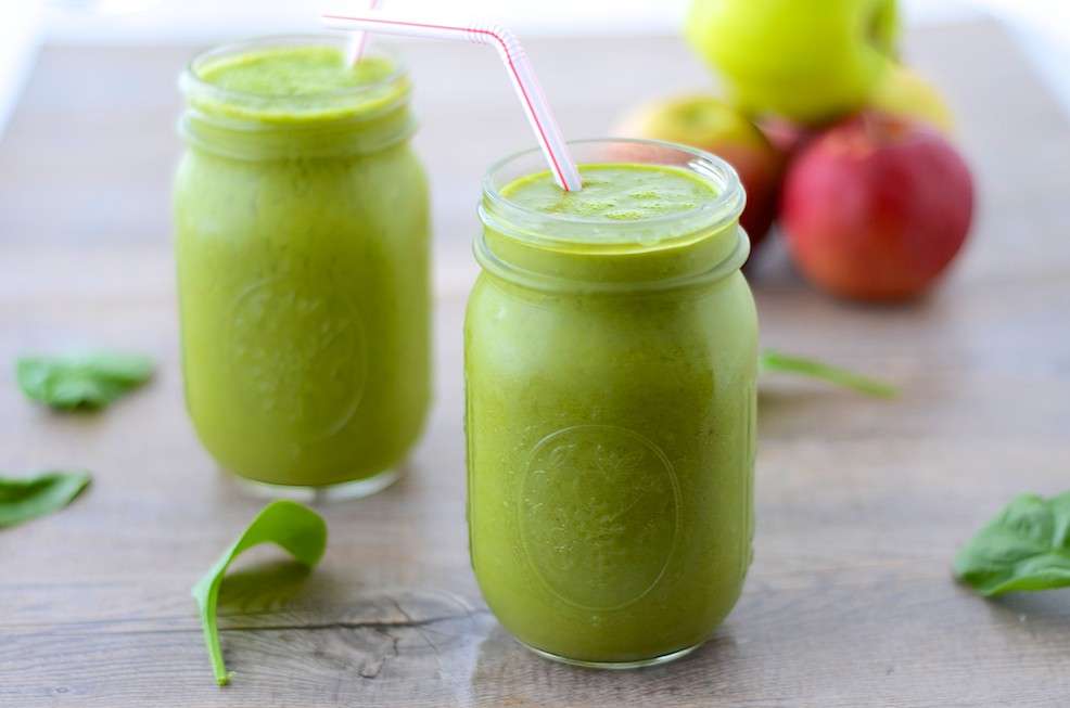 Smoothies con mela verde