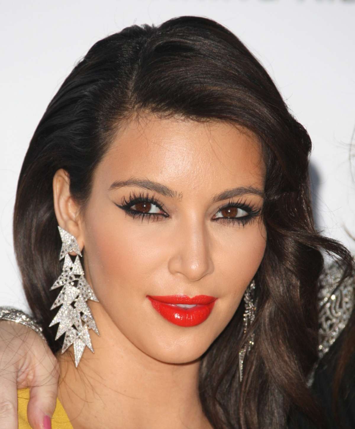 Trucco occhi di Kim Kardashian