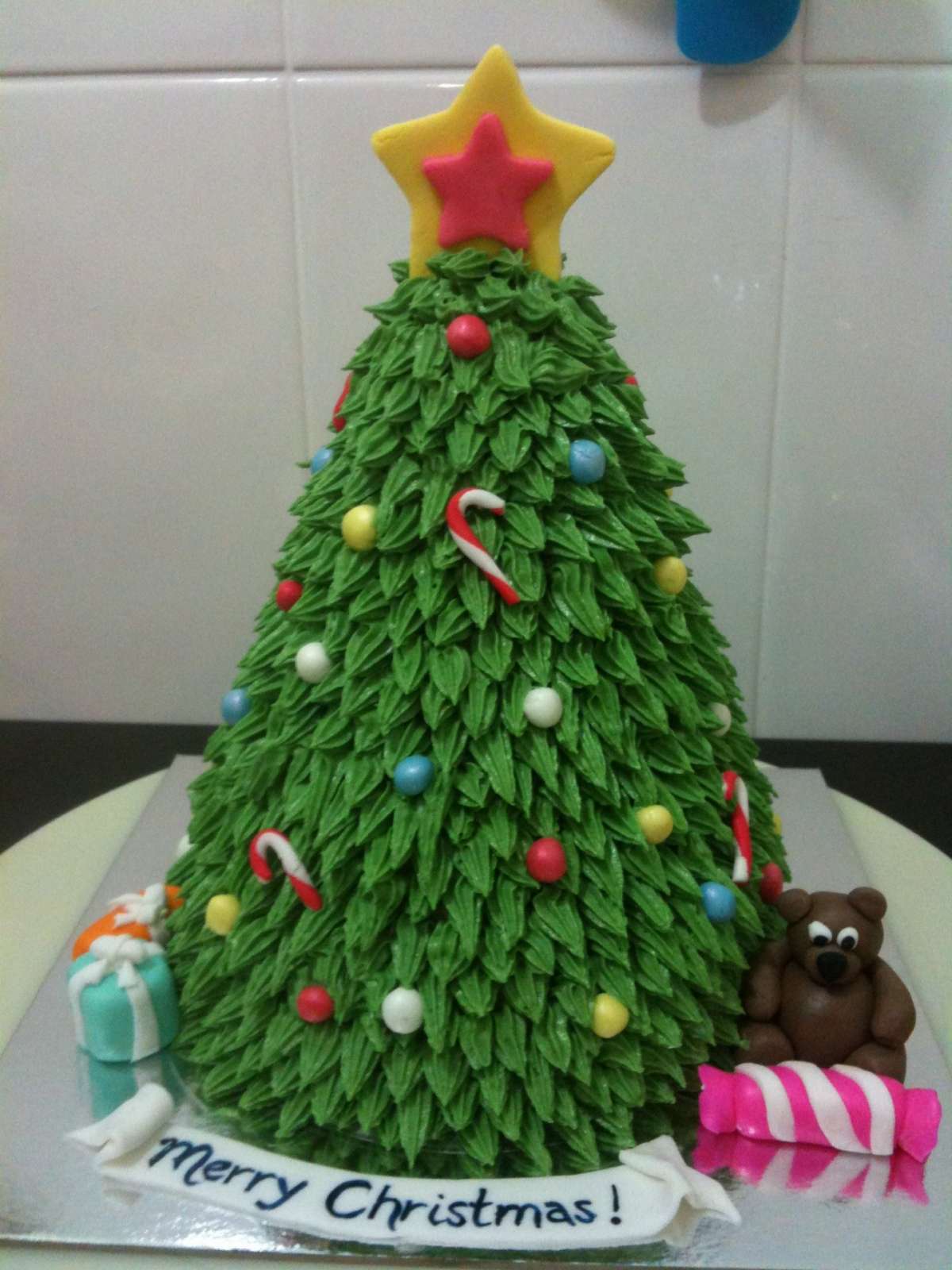 Albero con buttercream