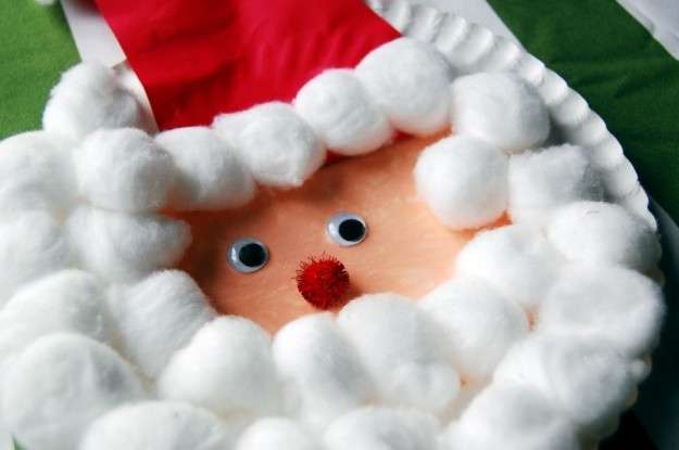 Babbo Natale con cotone