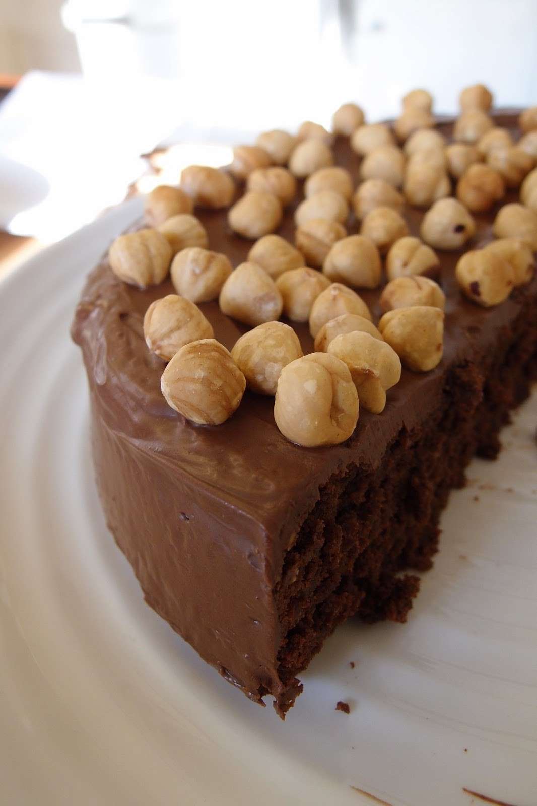 Dettaglio torta gianduia