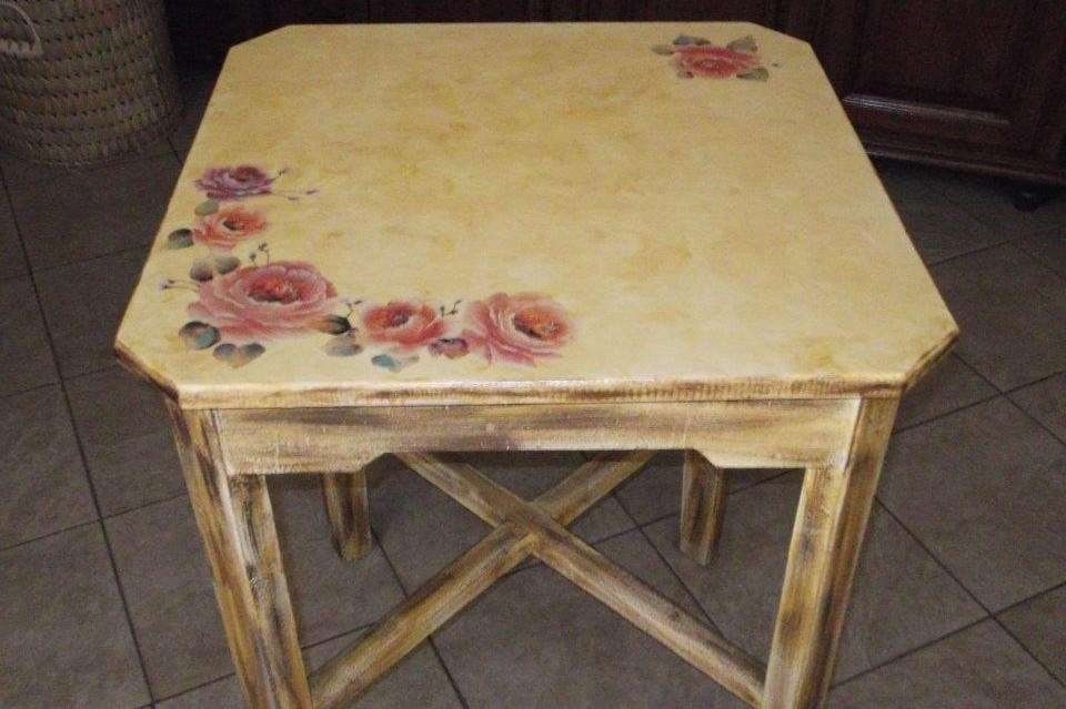 Fiori con il decoupage