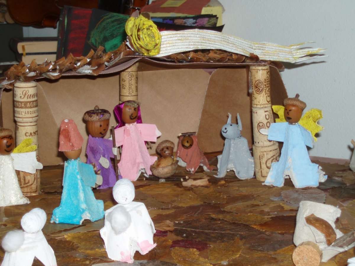 Idea fai da te per il presepe