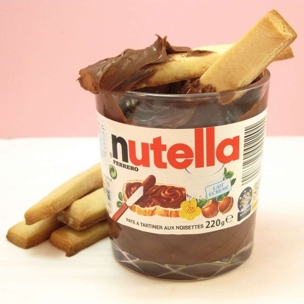 Nutella e biscottini