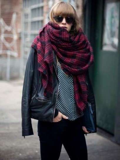 Pashmina a quadri