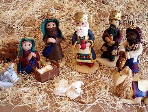 Presepe con i Re Magi