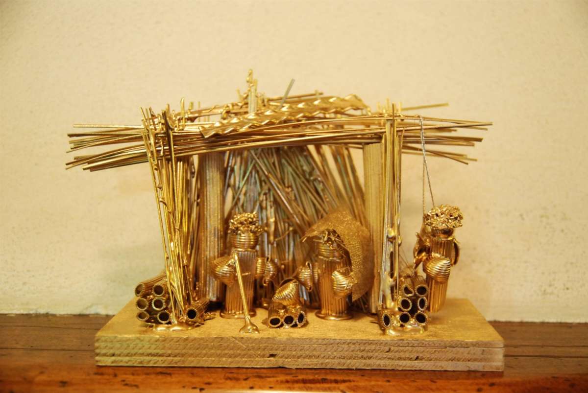 Presepe con la pasta