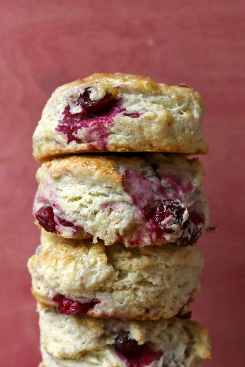 Scones con frutti di bosco