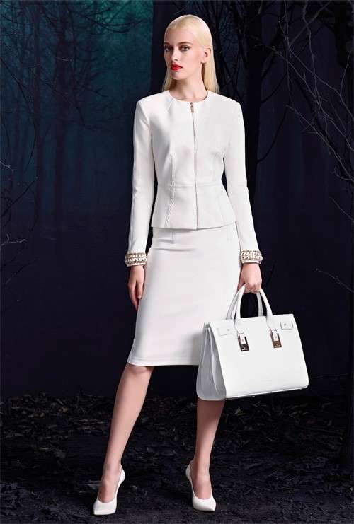 Tailleur bianco chic 2015