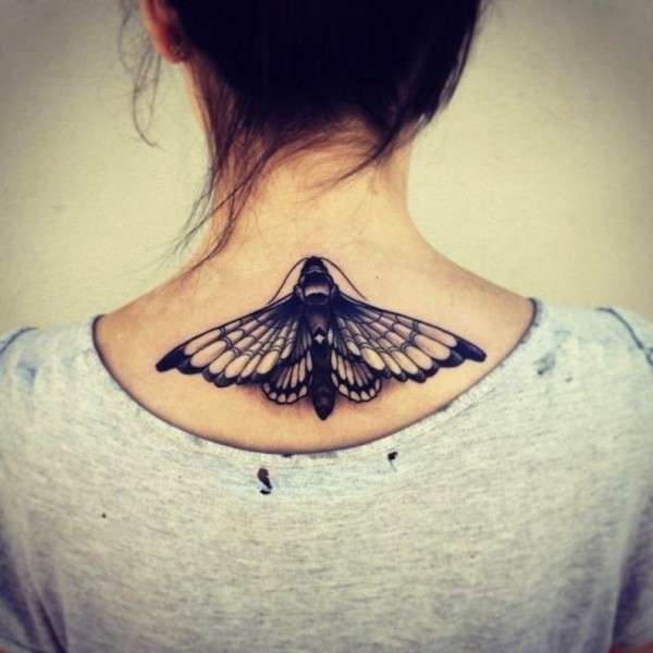 Tatuaggio 3d farfalla