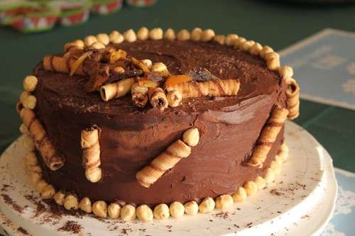 Torta al gianduia