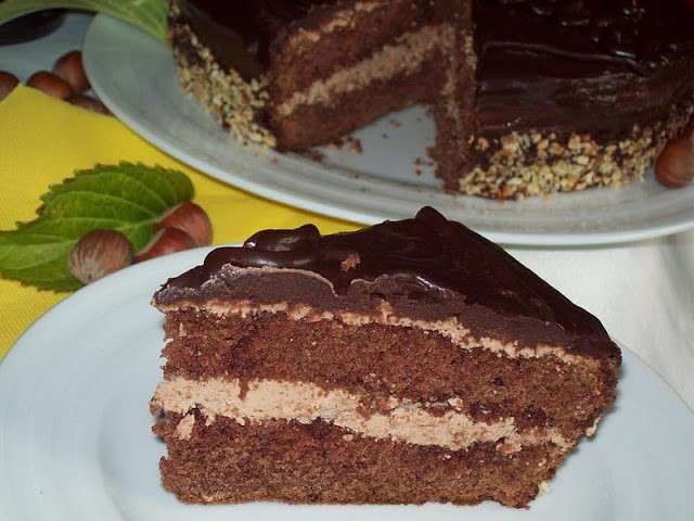 Torta cioccolato e gianduia