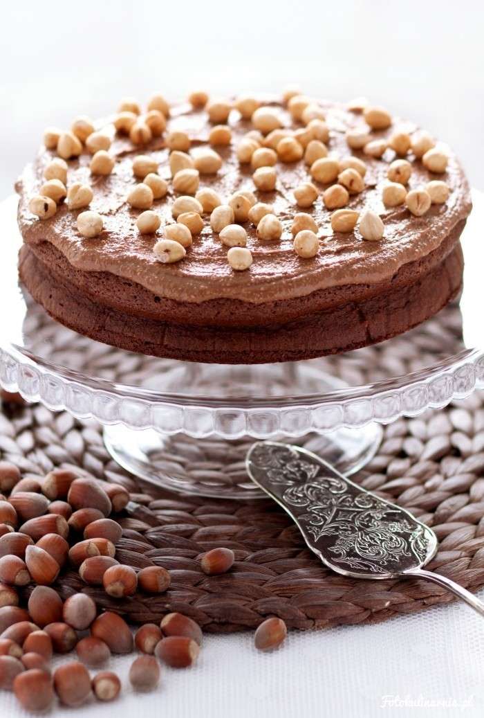 Torta cioccolato e nocciole