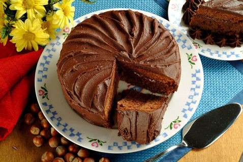 Torta gianduia da decorare