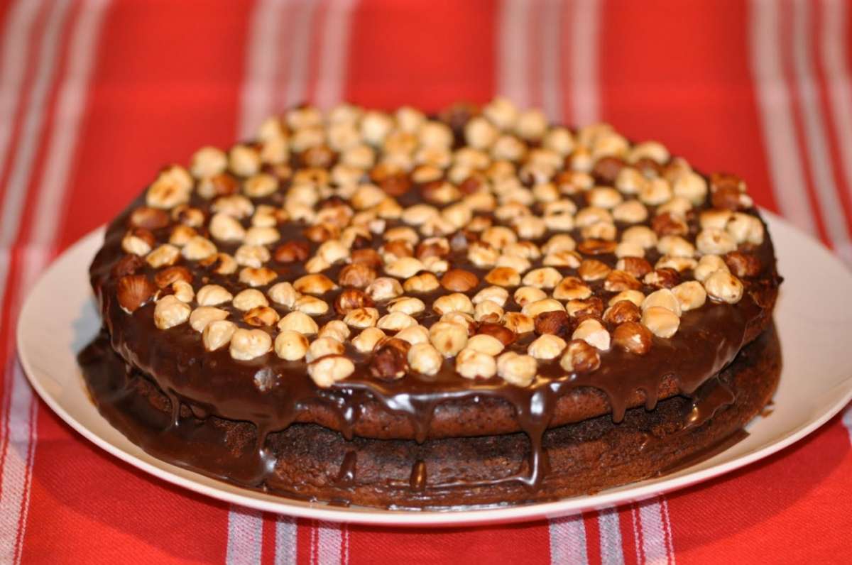 Torta nutella e gianduia