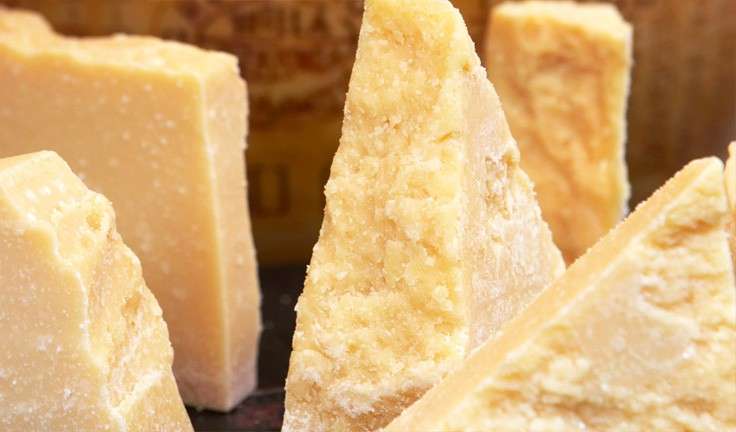 Alimenti ricchi di zinco, Parmigiano Reggiano