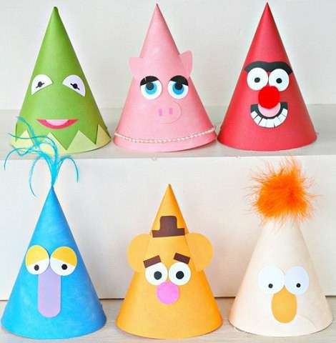 Cappellini con le facce