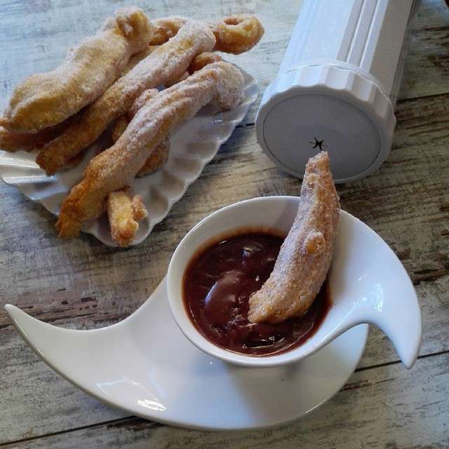 Cioccolata calda con churros