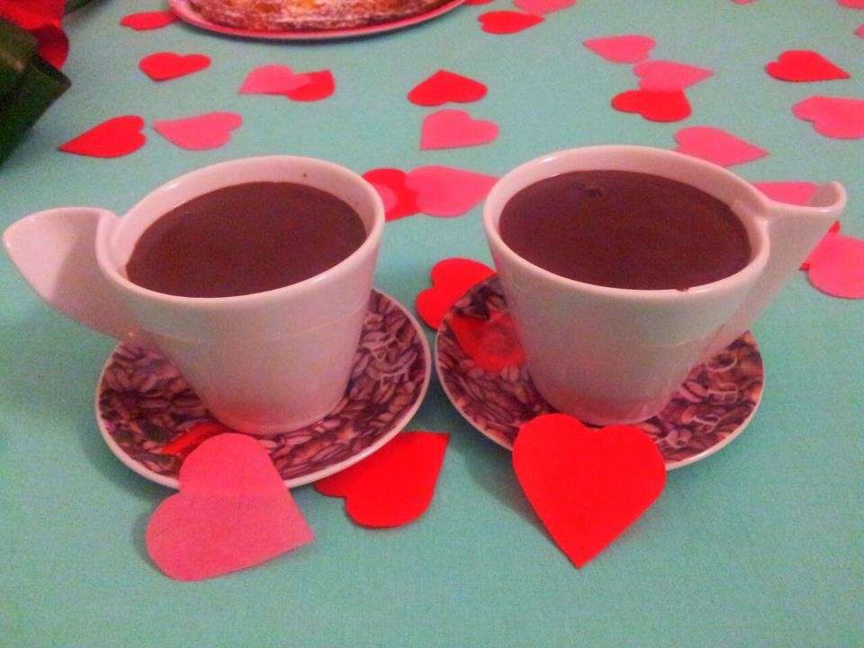 Cioccolata calda romantica