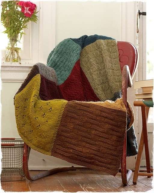 Coperta con vecchi maglioni