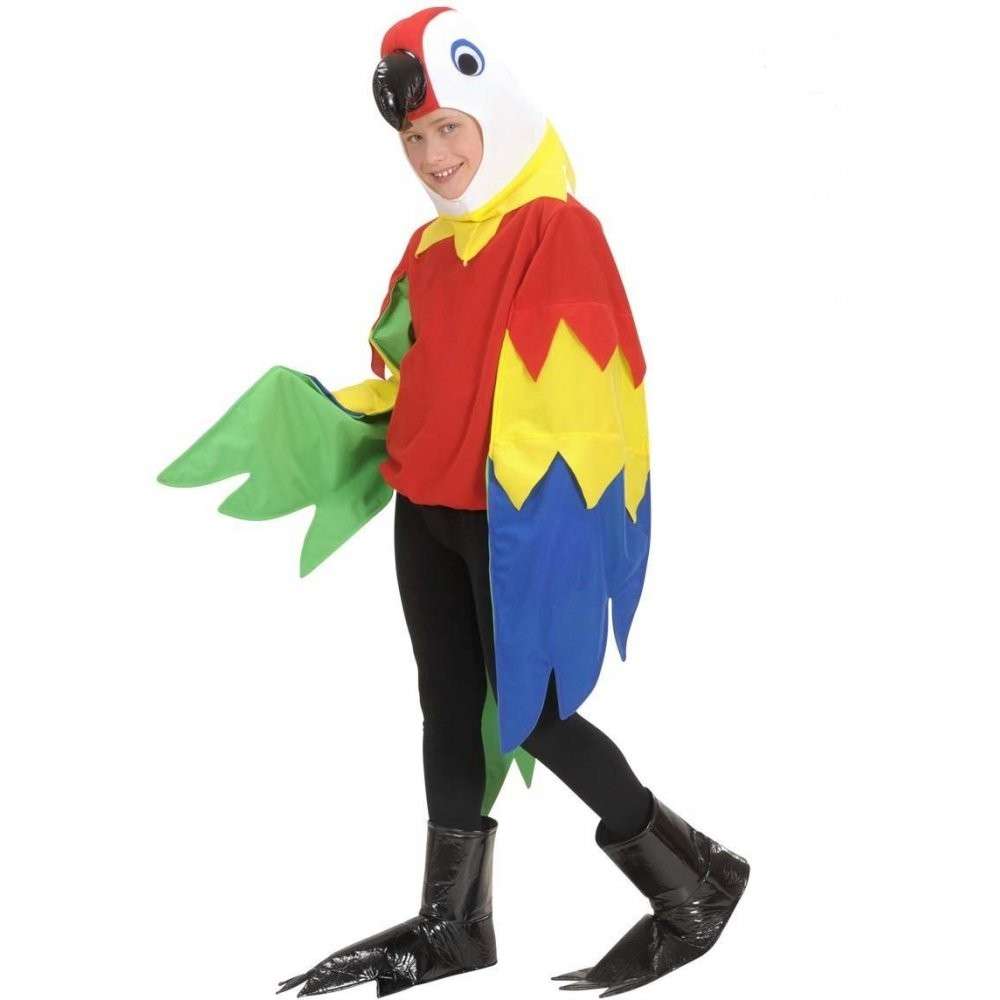 Costume da pappagallo