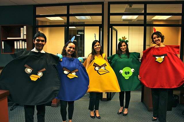 Costumi da Angry Birds