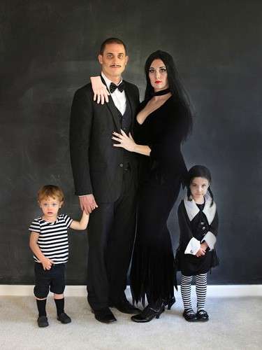 Famiglia Addams per Carnevale