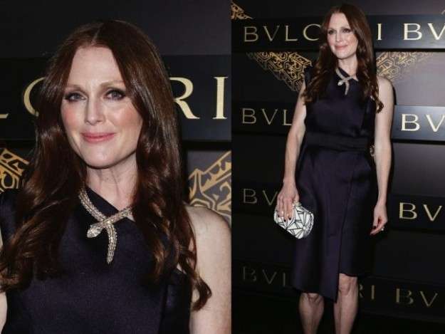 Gioielli Bulgati per Julianne Moore