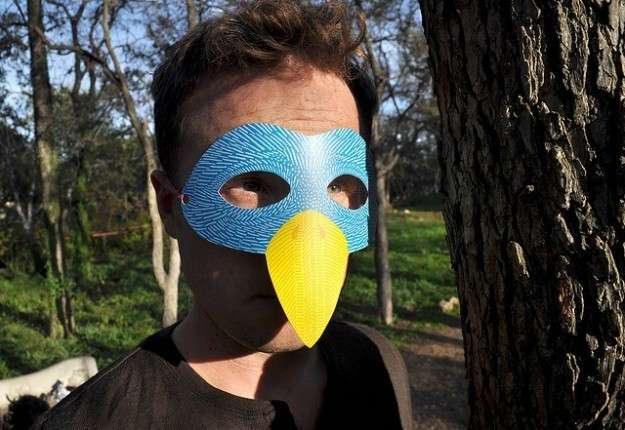 Maschera da uccello