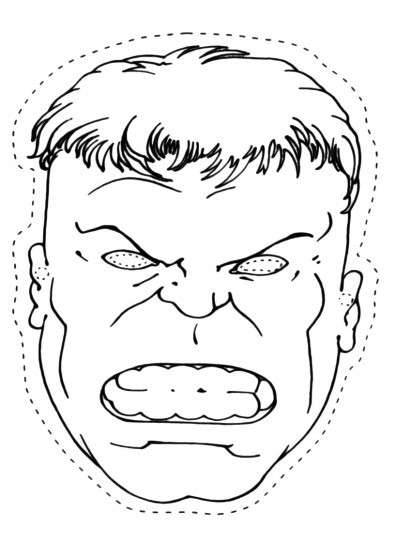 Maschera di Hulk