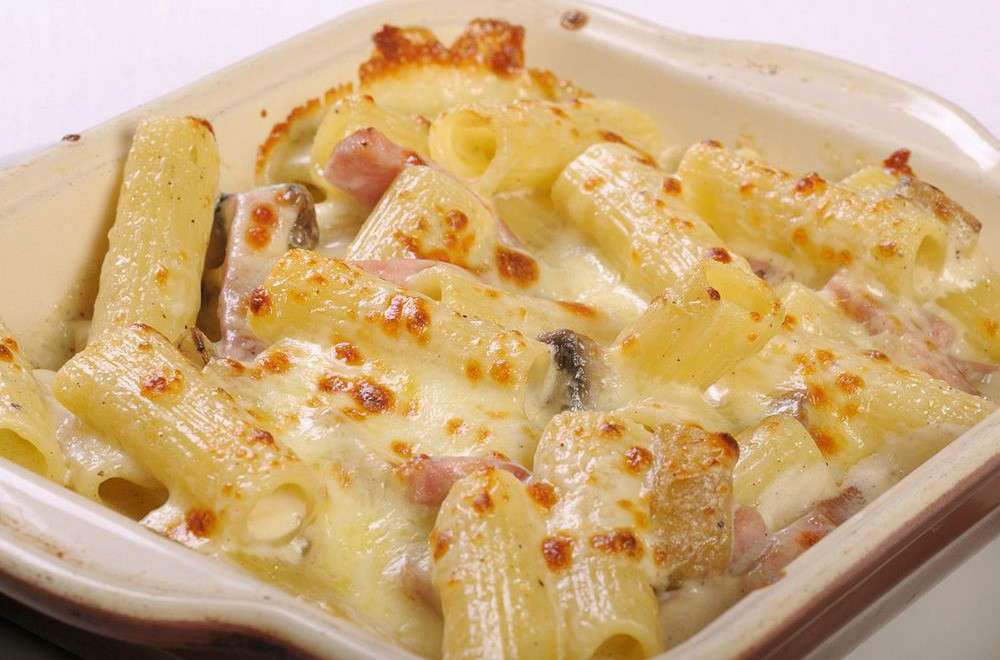 Pasta gratinata