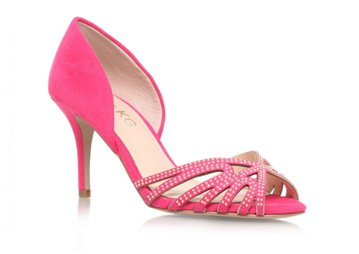 Peep toe rosa Kurt Geiger