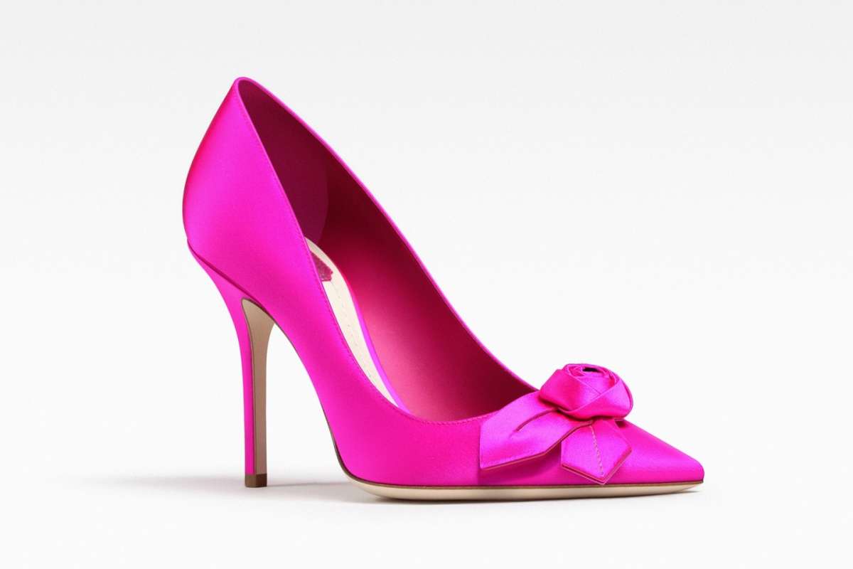 Pumps con fiore Dior
