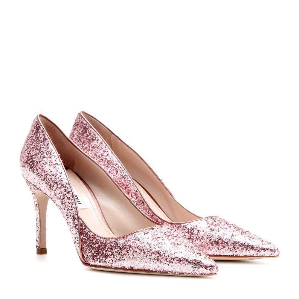 Pumps glitter Miu Miu