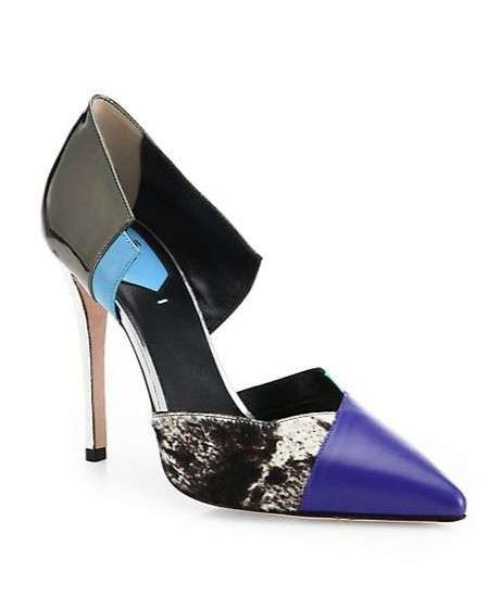 Pumps patchwork Fendi
