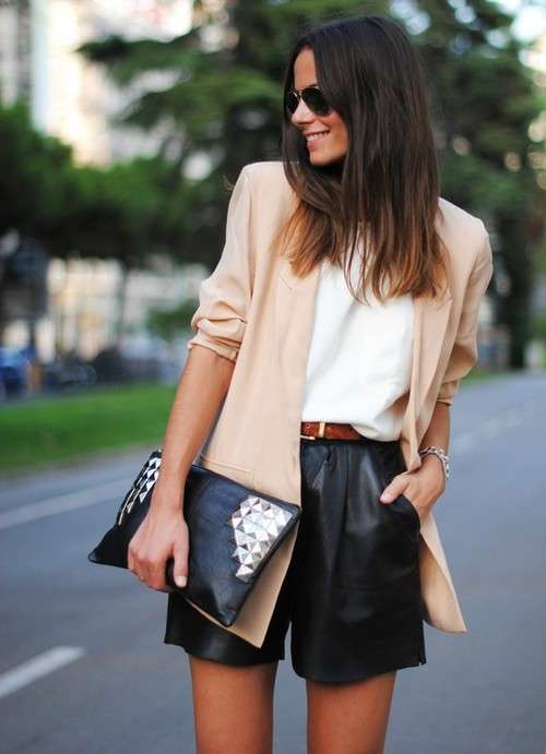 Shorts e blazer