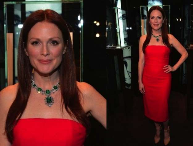 Smeraldi Bulgari per Julianne Moore