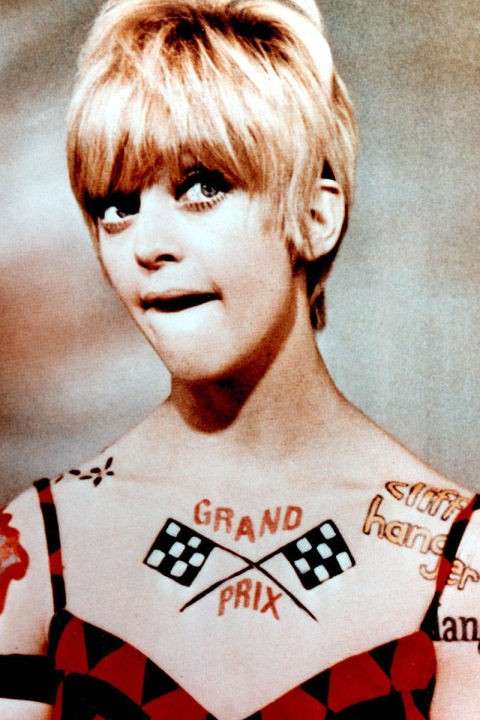 Taglio corto di Goldie Hawn