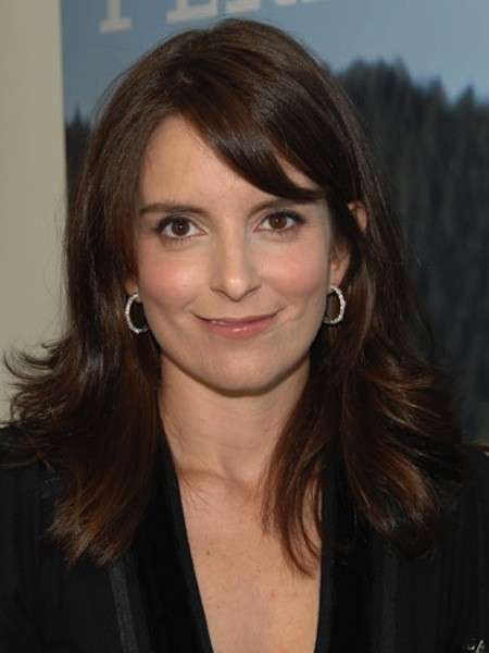 Tina Fey con ciuffo morbido