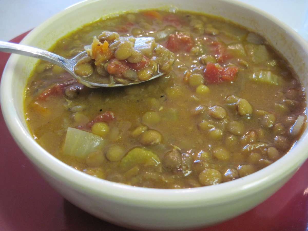 Zuppa con lenticchie