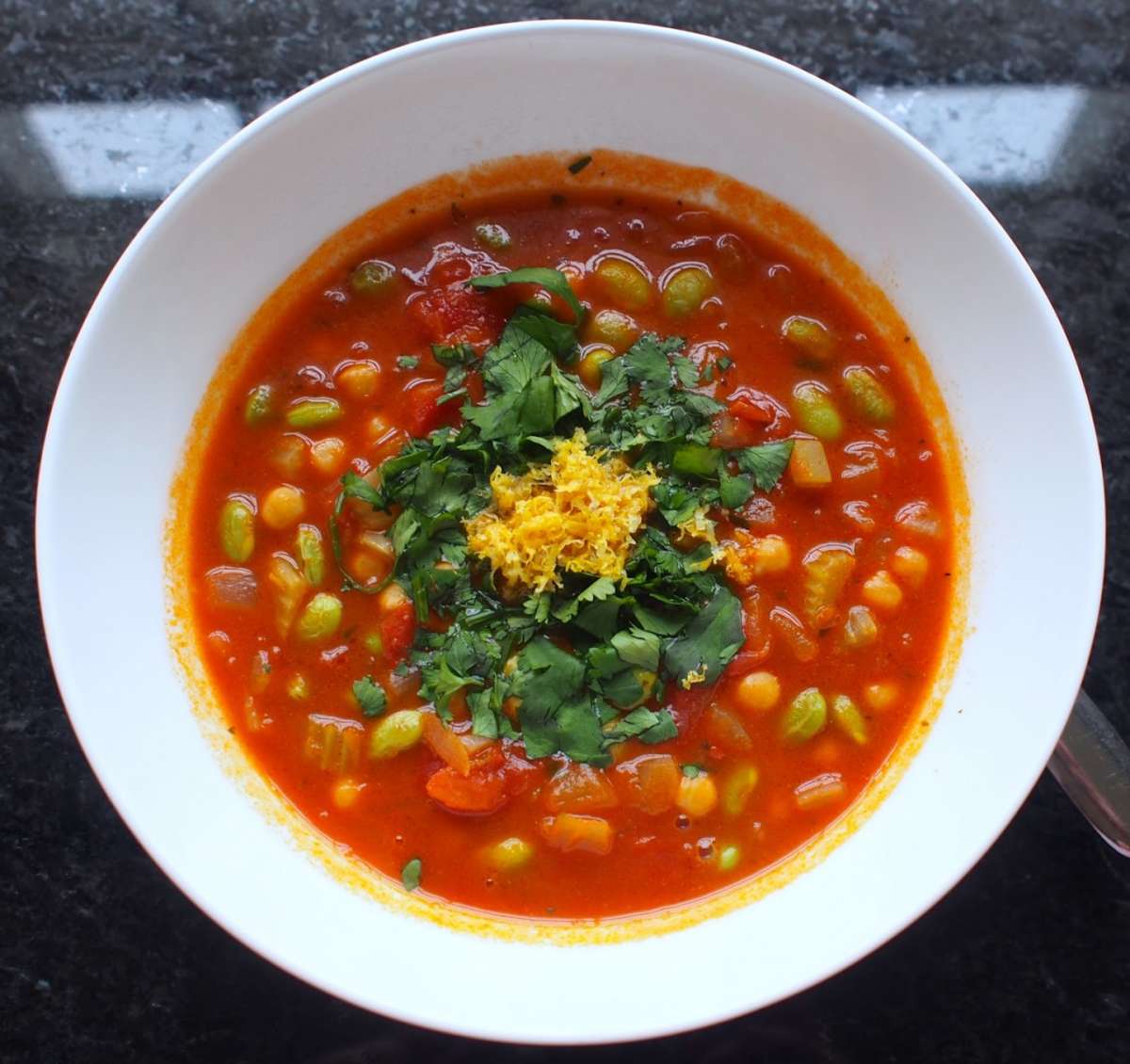 Zuppa di ceci marocchina