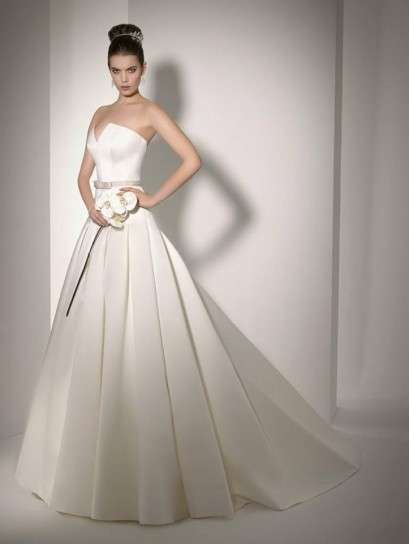 Abito ballgown per la sposa chic