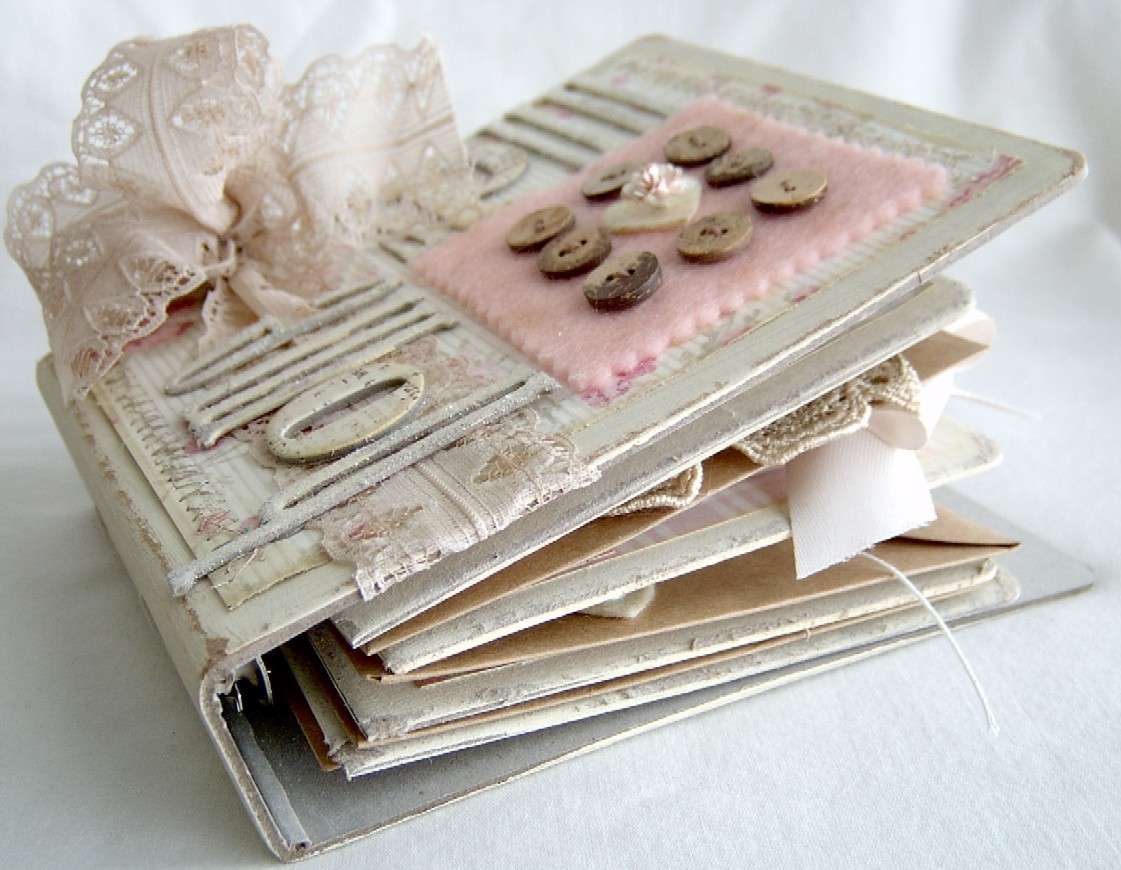 Album portafoto shabby chic