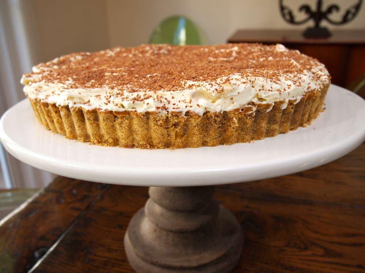 Banoffee cake pronta da gustare