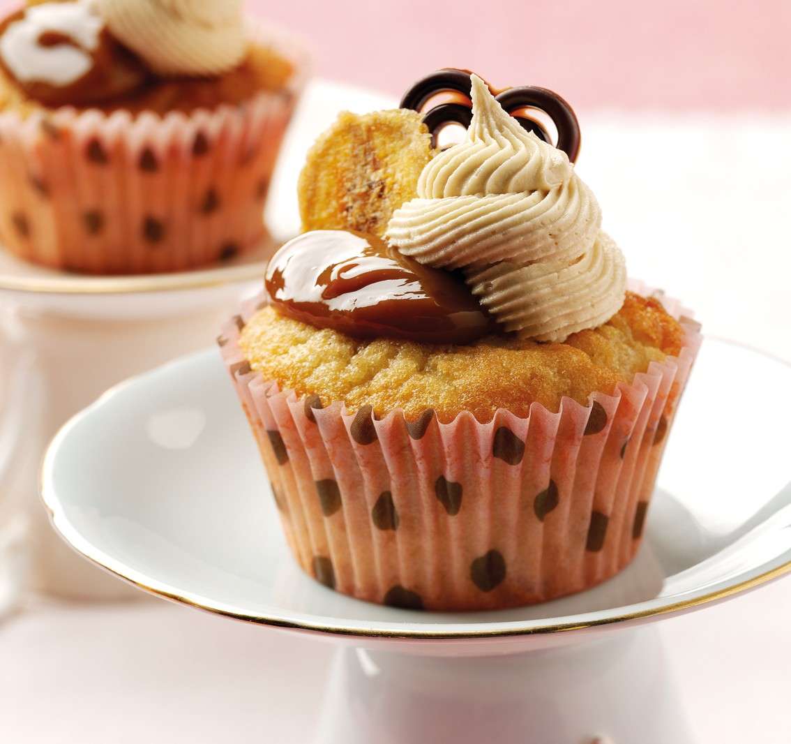 Banoffee cupcake