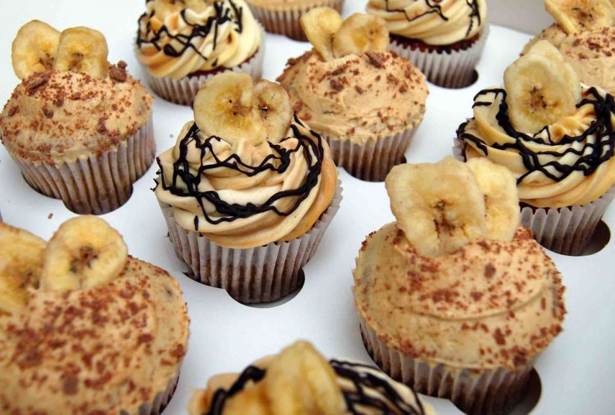 Banoffee cupcakes