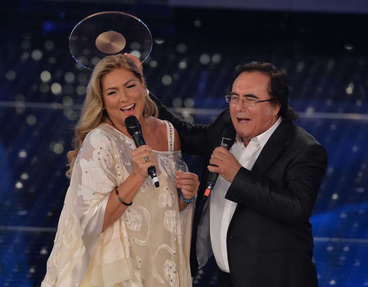 Carrisi scherza con Romina