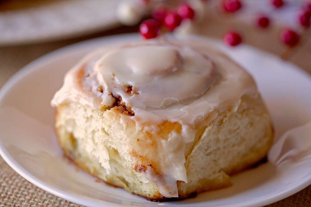 Cinnamon Roll glassato